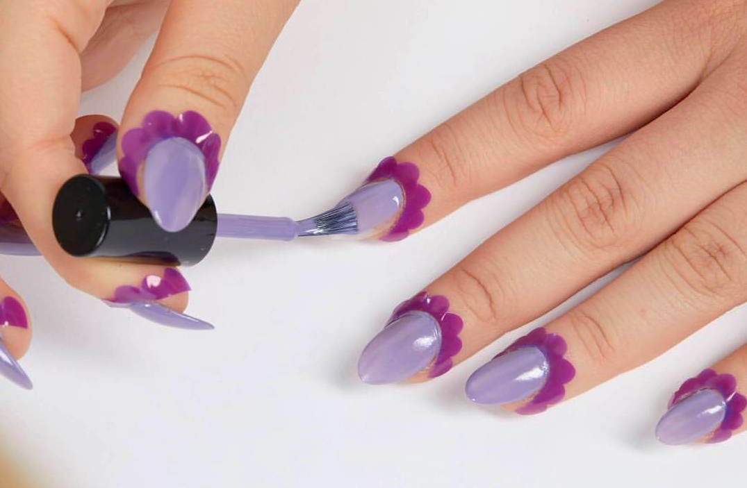 Maniguard in Orchid: nail polish guard